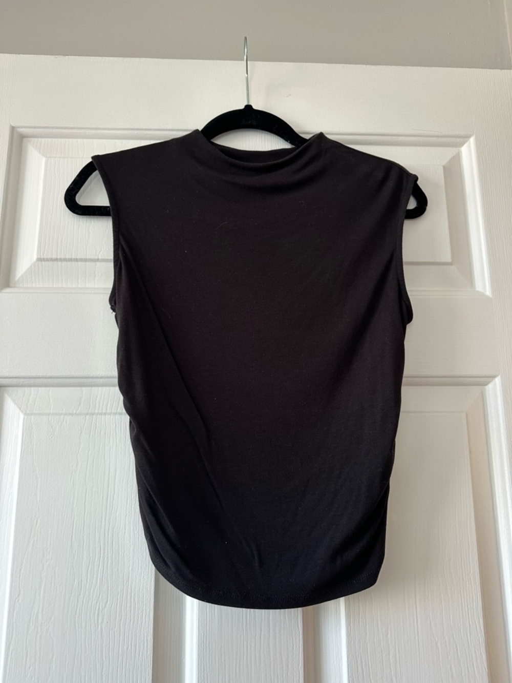 **SOLD ON DEPOP** No Boundaries Black Mock Neck Sleeveless Top